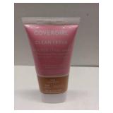 APPEARS NEW - COVERGIRL Clean Fresh Nourishing Skin Tint, 590 Tan/Rich, Liquid Foundation, Dewy Finish, Infused with Coconut & Aloe, Vegan Formula APPEARS NEW - COVERGIRL Clean Fresh Nourishing Skin Tint, 590 Tan/Rich, Liquid Foundation, Dewy Finish, Infused with Coconut & Aloe, Vegan Formula