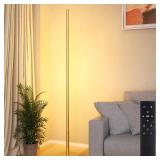 Marlrin Minimalist Corner Floor Lamp 2700K-6500K Dimmable with Remote Control 57.8 Height Metal Slim Ambient Standing LED Light Modern Design Decorative Lamp for Living Room Bedroom (Gold) Marlrin Minimalist Corner Floor Lamp 2700K-6500K Dimmable with Remote Control 57.8 Height Metal Slim Ambient Standing LED Light Modern Design Decorative Lamp for Living Room Bedroom (Gold)