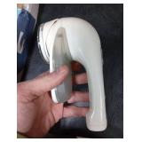 Conair Fabric Shaver and Lint Remover, Rechargeable Portable Clothes Shaver with 3 Settings, Fuzz Remover for Sweaters, Clothing, and Furniture, Large 2-Inch Shaving Head, White NO CORD Conair Fabric Shaver and Lint Remover, Rechargeable Portable Clothes Shaver with 3 Settings, Fuzz Remover for Sweaters, Clothing, and Furniture, Large 2-Inch Shaving Head, White NO CORD