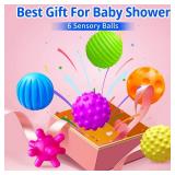 Ynanimery 6 Pack Sensory Balls for Toddlers 1-3, Sensory Baby Toys 6-12 Months, Montessori Toys for Babies 6-12 Months Infant Squeeze Sensory Toys Soft Multi Ball Set Gifts with Bright Color Textured Ynanimery 6 Pack Sensory Balls for Toddlers 1-3, Sensory Baby Toys 6-12 Months, Montessori Toys for Babies 6-12 Months Infant Squeeze Sensory Toys Soft Multi Ball Set Gifts with Bright Color Textured