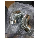 Hicarer 2 Pcs 4 Inch 90 Degree Galvanized Dryer Elbow Vent Tube Connector Adjustable Dryer Vent Elbow Connector for 4 HVAC Duct Pipe Hose Ductwork Hicarer 2 Pcs 4 Inch 90 Degree Galvanized Dryer Elbow Vent Tube Connector Adjustable Dryer Vent Elbow Connector for 4 HVAC Duct Pipe Hose Ductwork