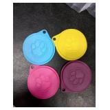 Medsuo 4pcs Dog Can Covers Pet Food Can Plastic Lids Caps for Tins Dog Cat Puppy Can Covers Reusable Sealed Tin Covers Lids for Pet Food Storage (Yellow, Blue, Purple, Pink) Medsuo 4pcs Dog Can Covers Pet Food Can Plastic Lids Caps for Tins Dog Cat Puppy Can Covers Reusable Sealed Tin Covers Lids for Pet Food Storage (Yellow, Blue, Purple, Pink)