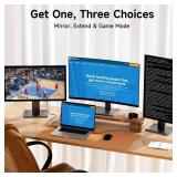 USB C to HDMI Cable 1.5ft, [4K, High-Speed], USB Type C to HDMI Cord [Thunderbolt 3/4 Compatible] for iPhone 16 15 Pro Max Plus, MacBook iPad Pro/Air,Samsung S25 S24 S23 S22 S21 S20 S10 Surface Switch