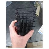 Oungy 10 PCS Wire Baskets Wall Grid Panel Hanging Wire Basket Hanging Wall Baskets No Drilling Wall Hanging Baskets Grid Wall Storage Basket for Kitchen Bathroom Home Decor Supplies, Black Oungy 10 PCS Wire Baskets Wall Grid Panel Hanging Wire Basket Hanging Wall Baskets No Drilling Wall Hanging Baskets Grid Wall Storage Basket for Kitchen Bathroom Home Decor Supplies, Black