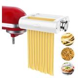 Antree Pasta Maker Attachment 3 in 1 Set for KitchenAid Stand Mixers Included Pasta Sheet Roller, Spaghetti Cutter, Fettuccine Cutter Maker Accessories and Cleaning Brush Antree Pasta Maker Attachment 3 in 1 Set for KitchenAid Stand Mixers Included Pasta Sheet Roller, Spaghetti Cutter, Fettuccine Cutter Maker Accessories and Cleaning Brush