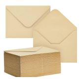 Juvale Vintage Envelopes - A6 (4.7 x 6.5 In), Light Brown, 100 Pack, V-Flap - Blank Envelopes for Invitations & Greeting Cards - Antique A6 Stationery for Thank You Cards & Letters Juvale Vintage Envelopes - A6 (4.7 x 6.5 In), Light Brown, 100 Pack, V-Flap - Blank Envelopes for Invitations & Greeting Cards - Antique A6 Stationery for Thank You Cards & Letters