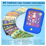 Kids Learning Tablet Educational Learning Pad for Toddlers 2-5 to Learn Alphabets, Numbers, Foods, Time, Music, Talking Cards for Toddlers Learning Educational Toy Kids Gifts Kids Learning Tablet Educational Learning Pad for Toddlers 2-5 to Learn Alphabets, Numbers, Foods, Time, Music, Talking Cards for Toddlers Learning Educational Toy Kids Gifts