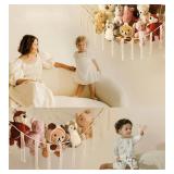 Stuffed Animal Storage Hammock or Net Corner - Large Toy Hammock Net for Stuffed Animals Room Decor - Cute Stuff Animal Organizer Plush Holder - Kids Baby Nursery Essentials Wall Bedroom Home Decor Stuffed Animal Storage Hammock or Net Corner - Large Toy Hammock Net for Stuffed Animals Room Decor - Cute Stuff Animal Organizer Plush Holder - Kids Baby Nursery Essentials Wall Bedroom Home Decor
