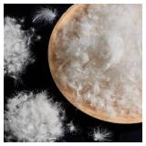 ROSE FEATHER Bulk Goose Down Feather Stuffing & Fill Hypoallergenic Pillow Filling, Repair, Restuff, Fluff for Couch Cushions, Comforters, Jackets50/50-2Lb DIY ROSE FEATHER Bulk Goose Down Feather Stuffing & Fill Hypoallergenic Pillow Filling, Repair, Restuff, Fluff for Couch Cushions, Comforters, Jackets50/50-2Lb DIY