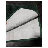 OLANLY Bathroom Rugs 36x24, Extra Soft Absorbent Chenille Bath Rugs, Rubber Backing Quick Dry, Machine Washable Bath Mats for Bathroom Floor, Tub and Shower, Home Decor Accessories, Blackish Green OLANLY Bathroom Rugs 36x24, Extra Soft Absorbent Chenille Bath Rugs, Rubber Backing Quick Dry, Machine Washable Bath Mats for Bathroom Floor, Tub and Shower, Home Decor Accessories, Blackish Green