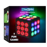 PlayRoute Electronic Brain & Memory Game Cube - Fun Toy Gift Ideas for Ages 6-12+ Year Old Boy & Girl - Cool Toys for Boys and Girls - Handheld Games Gifts for Kids and Teens PlayRoute Electronic Brain & Memory Game Cube - Fun Toy Gift Ideas for Ages 6-12+ Year Old Boy & Girl - Cool Toys for Boys and Girls - Handheld Games Gifts for Kids and Teens