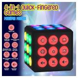 PlayRoute Electronic Brain & Memory Game Cube - Fun Toy Gift Ideas for Ages 6-12+ Year Old Boy & Girl - Cool Toys for Boys and Girls - Handheld Games Gifts for Kids and Teens PlayRoute Electronic Brain & Memory Game Cube - Fun Toy Gift Ideas for Ages 6-12+ Year Old Boy & Girl - Cool Toys for Boys and Girls - Handheld Games Gifts for Kids and Teens