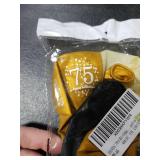 SHUNTAI 75th Birthday Balloons Black and Gold 75th Birthday Decorations for Men Women Happy 75 Birthday Latex Confetti Balloon 75 Years Old Theme Party Decor Supplies 15 Pack 12 Inch SHUNTAI 75th Birthday Balloons Black and Gold 75th Birthday Decorations for Men Women Happy 75 Birthday Latex Confetti Balloon 75 Years Old Theme Party Decor Supplies 15 Pack 12 Inch