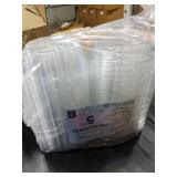 GTYOPR 5*5Inch Disposable Plastic Containers With Lids 50Piece,Fancy Hinge Square Clam Shell Food Box,Suitable For Dessert Shop Takeout And Family Gathering Food Storage, Easy To Carry Cakes, Donuts. GTYOPR 5*5Inch Disposable Plastic Containers With Lids 50Piece,Fancy Hinge Square Clam Shell Food Box,Suitable For Dessert Shop Takeout And Family Gathering Food Storage, Easy To Carry Cakes, Donuts.