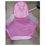 Eocolz Kids Ball Pit Large Pop Up Childrens Ball Pits Tent for Toddlers Playhouse Baby Crawl Playpen with Basketball Hoop and Zipper Storage Bag, 4 Ft/120CM, Balls Not Included (Pink) Eocolz Kids Ball Pit Large Pop Up Childrens Ball Pits Tent for Toddlers Playhouse Baby Crawl Playpen with Basketball Hoop and Zipper Storage Bag, 4 Ft/120CM, Balls Not Included (Pink)