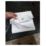 CLOROX Shower Curtain Liner, Premium Lightweight Flexible Waterproof 8g PEVA for Bathroom with Weighted Magnets, Standard Size 72 x 72, White 1 Pack CLOROX Shower Curtain Liner, Premium Lightweight Flexible Waterproof 8g PEVA for Bathroom with Weighted Magnets, Standard Size 72 x 72, White 1 Pack