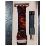 V-MORO Resin Bands Compatible with Apple Watch Series 11/10/9/8/7 Band Lightweight Tortoise Fashion Bracelet Strap Replacement for iwatch Series SE/6/5/4/3/2/1 Women Men 42mm/41mm/40mm/38mm V-MORO Resin Bands Compatible with Apple Watch Series 11/10/9/8/7 Band Lightweight Tortoise Fashion Bracelet Strap Replacement for iwatch Series SE/6/5/4/3/2/1 Women Men 42mm/41mm/40mm/38mm