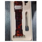 V-MORO Resin Bands Compatible with Apple Watch Series 11/10/9/8/7 Band Lightweight Tortoise Fashion Bracelet Strap Replacement for iwatch Series SE/6/5/4/3/2/1 Women Men 42mm/41mm/40mm/38mm V-MORO Resin Bands Compatible with Apple Watch Series 11/10/9/8/7 Band Lightweight Tortoise Fashion Bracelet Strap Replacement for iwatch Series SE/6/5/4/3/2/1 Women Men 42mm/41mm/40mm/38mm