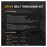 JAVOUKA Belt Tensioner Serpentine Belt Idler Pulley Kit For Ford F150/F250/F350/Expedition 2007-2008, For Lincoln Navigator 2007-2009, For Lincoln Mark LT 2008, 4.6L/5.4L 8V OE# 38274 305263 JAVOUKA Belt Tensioner Serpentine Belt Idler Pulley Kit For Ford F150/F250/F350/Expedition 2007-2008, For Lincoln Navigator 2007-2009, For Lincoln Mark LT 2008, 4.6L/5.4L 8V OE# 38274 305263
