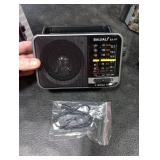 Portable AM/FM Transistor Radio with Loud Speaker, Battery or USB Powered - Compact Emergency Radio for Indoor, Outdoor, Travel & Storms (Model BJL-671) Portable AM/FM Transistor Radio with Loud Speaker, Battery or USB Powered - Compact Emergency Radio for Indoor, Outdoor, Travel & Storms (Model BJL-671)