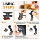 YAQUHO No Knuckling Brace for Dogs - Drop Foot Support with Adjustable Reel, Corrective Outdoor Pet Shoes - Helps Lift Toes for Nerve Conditions, Arthritis & Mobility Issues (M) YAQUHO No Knuckling Brace for Dogs - Drop Foot Support with Adjustable Reel, Corrective Outdoor Pet Shoes - Helps Lift Toes for Nerve Conditions, Arthritis & Mobility Issues (M)