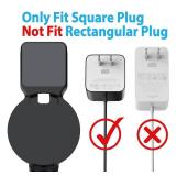 Maxonar Echo Dot Wall Mount Holder, Echo Dot Mount 3rd Generation Compatible with HomePod Mini, Clever Echo Dot Accessories with Built-in Cable Management Hide Messy Wires Maxonar Echo Dot Wall Mount Holder, Echo Dot Mount 3rd Generation Compatible with HomePod Mini, Clever Echo Dot Accessories with Built-in Cable Management Hide Messy Wires