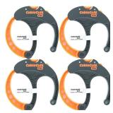 Cable Cuff PRO (4 Pack: 4x Large 3 Inch Diameter) Adjustable, Reusable, Cable Tie Replacements for Extension Cords or Electronics Cable Cuff PRO (4 Pack: 4x Large 3 Inch Diameter) Adjustable, Reusable, Cable Tie Replacements for Extension Cords or Electronics
