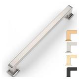 9BUILD 5 Pack 6.25 Inch Brushed Satin Nickel Cabinet Pulls - Kitchen Cabinet Hardware 9BUILD 5 Pack 6.25 Inch Brushed Satin Nickel Cabinet Pulls - Kitchen Cabinet Hardware