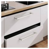 9BUILD 5 Pack 6.25 Inch Brushed Satin Nickel Cabinet Pulls - Kitchen Cabinet Hardware 9BUILD 5 Pack 6.25 Inch Brushed Satin Nickel Cabinet Pulls - Kitchen Cabinet Hardware