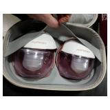 Momcozy Breast Pump Hands Free Mobile Style | M6, Wearable Breastfeeding Pump Ideal Rhythm for More Milk, DoubleFit Flange More Fit & Discreet with 3 Modes & 9 Levels, 24mm - 2 Pack Cozy Red Momcozy Breast Pump Hands Free Mobile Style | M6, Wearable Breastfeeding Pump Ideal Rhythm for More Milk, DoubleFit Flange More Fit & Discreet with 3 Modes & 9 Levels, 24mm - 2 Pack Cozy Red