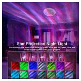 HERHOTER Star Projector,Northern Lights Projector,with Bluetooth Speaker, White Noise, Remote Control,Night Light,for Game Room, Adults, Family Gatherings,Galaxy Projector Bedroom HERHOTER Star Projector,Northern Lights Projector,with Bluetooth Speaker, White Noise, Remote Control,Night Light,for Game Room, Adults, Family Gatherings,Galaxy Projector Bedroom