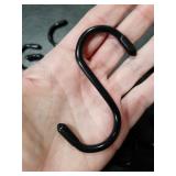 3 Inch Vinyl Coated S Hook,S Hooks for Hanging Plants ,10 Pack Non Slip Heavy Duty S Hooks ,Small Rubber Coated Steel Metal Black Closet S Hook for Hanging Jeans Plants Jewelry Pot Pan Cups Towels 3 Inch Vinyl Coated S Hook,S Hooks for Hanging Plants ,10 Pack Non Slip Heavy Duty S Hooks ,Small Rubber Coated Steel Metal Black Closet S Hook for Hanging Jeans Plants Jewelry Pot Pan Cups Towels