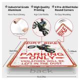 Smilelife Dirt Bike Accessories Boys Motorcross Gifts Funny Dirty Bike Parking Only Vintage Tin Sign for Man Cave Boy's Room Garage Wall Decor 8x12 Inch (3065) Smilelife Dirt Bike Accessories Boys Motorcross Gifts Funny Dirty Bike Parking Only Vintage Tin Sign for Man Cave Boy's Room Garage Wall Decor 8x12 Inch (3065)