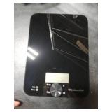 KitchenAid KQ914BA Digital Glass Top Kitchen and Food Scale, 11 lb Capacity, Measures Liquid & Dry Ingredients, Rotating Knob, Precise Results for Baking, Cooking, Keto and Meal Prep, Tare, Black KitchenAid KQ914BA Digital Glass Top Kitchen and Food Scale, 11 lb Capacity, Measures Liquid & Dry Ingredients, Rotating Knob, Precise Results for Baking, Cooking, Keto and Meal Prep, Tare, Black