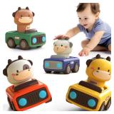 iPlay, iLearn Press to Go Car Toys for Toddlers 1-3, Baby Animal Racing Cars, Infant Play Vehicle Set, Baby Push Go Friction Car Toys for 6-9-12-18 Months, 1st Birthday Gifts for 1-2 Years Old Boys iPlay, iLearn Press to Go Car Toys for Toddlers 1-3, Baby Animal Racing Cars, Infant Play Vehicle Set, Baby Push Go Friction Car Toys for 6-9-12-18 Months, 1st Birthday Gifts for 1-2 Years Old Boys