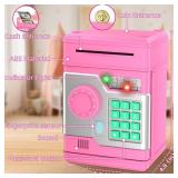 NAFEIV Piggy Bank, Automatic Electronic Piggy Bank for Kids Boys Girls with Password and Fingerprint Unlocking Simulation, Money Bank Kids Safe Toys for 3 4 5 6 7 8 9 10 Year Old Boy Girl NAFEIV Piggy Bank, Automatic Electronic Piggy Bank for Kids Boys Girls with Password and Fingerprint Unlocking Simulation, Money Bank Kids Safe Toys for 3 4 5 6 7 8 9 10 Year Old Boy Girl