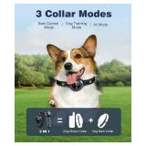 2-in-1 Dog Shock Collar & Dog Bark Collar - Smart Anti Barking Dog Training Collar with 5 Adjustable Sensitivity & 3300FT Remote for All Breeds IP67 Waterproof E-Collar 2-in-1 Dog Shock Collar & Dog Bark Collar - Smart Anti Barking Dog Training Collar with 5 Adjustable Sensitivity & 3300FT Remote for All Breeds IP67 Waterproof E-Collar