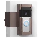 Anti Theft Ring Doorbell Mount: Metal Ring Apartment Door Mount Blink Doorbell Camera Holder No Drill - Renter Friendly Ring Doorbell Mount No Damage Anti Theft Ring Doorbell Mount: Metal Ring Apartment Door Mount Blink Doorbell Camera Holder No Drill - Renter Friendly Ring Doorbell Mount No Damage