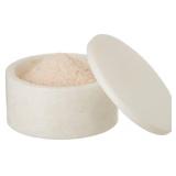 Queenza White Marble Salt Cellar with Lid - 3 Inch Salt and Pepper Bowls, Ramekins, Kosher Salt Holder Queenza White Marble Salt Cellar with Lid - 3 Inch Salt and Pepper Bowls, Ramekins, Kosher Salt Holder