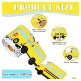 PerKoop 69 Feet School Bus Bulletin Board Border Yellow Bus Rolled Trim Border Back to School Decorations for Classroom Chalkboard Wall Decor PerKoop 69 Feet School Bus Bulletin Board Border Yellow Bus Rolled Trim Border Back to School Decorations for Classroom Chalkboard Wall Decor