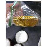Baderke Jumbo Cupcake Liners for Baking 3.5 Large Foil Disposable Muffin Cups Chocolate Covered Strawberries Supplies Gift Wrapping for Galentine Holiday Party(Gold) Baderke Jumbo Cupcake Liners for Baking 3.5 Large Foil Disposable Muffin Cups Chocolate Covered Strawberries Supplies Gift Wrapping for Galentine Holiday Party(Gold)
