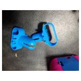 NuLink Electric Portable Dual Nozzle Balloon Blower Pump Inflation for Decoration, Party, Sport [110V~120V, 600W, Rose Red]