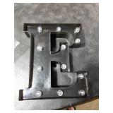 OYCBUZO Light Up Black Alphabet Marquee Letters Sign LED Marquee Number Lights Sign for Night Light Home Bar Christmas Lamp Birthday Party Wedding Decoration E OYCBUZO Light Up Black Alphabet Marquee Letters Sign LED Marquee Number Lights Sign for Night Light Home Bar Christmas Lamp Birthday Party Wedding Decoration E