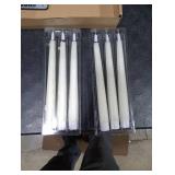 FREEPOWER Flameless Taper Candles with Remote Timer, 9.84' Real Wax LED Candlesticks Battery Operated 3D Flickering Realistic,6PCS Tall Candle for Wedding,Party,Christmas,Home Decor (White) FREEPOWER Flameless Taper Candles with Remote Timer, 9.84' Real Wax LED Candlesticks Battery Operated 3D Flickering Realistic,6PCS Tall Candle for Wedding,Party,Christmas,Home Decor (White)