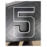 ISUNMEA 9 Inch Solar Lighted House Numbers for Outside, Light Up Waterproof LED Address Numbers Signs for Houses, Large Personalized Illuminated Exterior Modern House Numbers Light (5-Black, 9IN) ISUNMEA 9 Inch Solar Lighted House Numbers for Outside, Light Up Waterproof LED Address Numbers Signs for Houses, Large Personalized Illuminated Exterior Modern House Numbers Light (5-Black, 9IN)