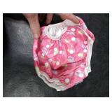 ALVABABY Swim Diapers 2pcs Baby & Toddler Snap One Size Reusable Adjustable Swim Diapers for Swim Classes SW09-10 ALVABABY Swim Diapers 2pcs Baby & Toddler Snap One Size Reusable Adjustable Swim Diapers for Swim Classes SW09-10