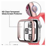 Kounlsyam 10 Pack Case with Tempered Glass Screen Protector for Apple Watch Series 11/10 42mm, Hard PC Face Cover, Full Protective Bumper Compatible with iWatch 42mm Accessories Kounlsyam 10 Pack Case with Tempered Glass Screen Protector for Apple Watch Series 11/10 42mm, Hard PC Face Cover, Full Protective Bumper Compatible with iWatch 42mm Accessories