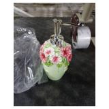 zaoalife Vintage Soap Dispenser 3D Flower Sculpture Liquid Hand Soap Dispenser Pump Bottle for Bathroom, Kitchen Counter, Beauty Shop, Hotel zaoalife Vintage Soap Dispenser 3D Flower Sculpture Liquid Hand Soap Dispenser Pump Bottle for Bathroom, Kitchen Counter, Beauty Shop, Hotel