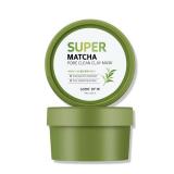 SOME BY MI Super Matcha Pore Clean Clay Mask - 3.52Oz, 100g - Made from Match Water for Sensitive Skin - Skin Moisturizing Effect with Sebum and Pore Care - Korean Skin Care SOME BY MI Super Matcha Pore Clean Clay Mask - 3.52Oz, 100g - Made from Match Water for Sensitive Skin - Skin Moisturizing Effect with Sebum and Pore Care - Korean Skin Care