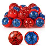 Civaner 24 Pcs Spider Birthday Party Favor, 1.5inch Stress Ball Sensory Fidget Toys for Birthday Decorations Supplies Halloween Goodie Bags Christmas Stocking Stuffers Valentines Gifts Civaner 24 Pcs Spider Birthday Party Favor, 1.5inch Stress Ball Sensory Fidget Toys for Birthday Decorations Supplies Halloween Goodie Bags Christmas Stocking Stuffers Valentines Gifts